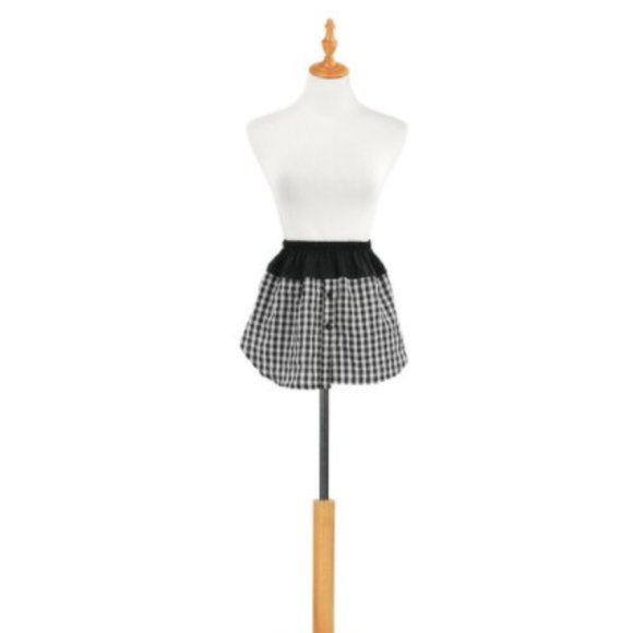 NEW! Demdaco Gingham Shirt Extender with Buttons - Medium (3 Extenders) - Picture 1 of 4
